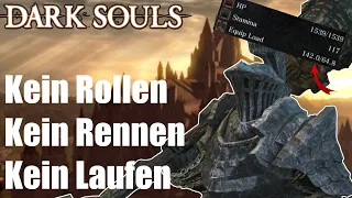 Kann man Dark Souls über MAX EQUIP LOAD durchspielen?