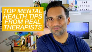 Mental health tips from 75 therapists