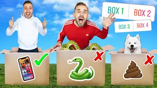 SPRING NIET IN DE VERKEERDE MYSTERY BOX! *Challenge* Met Rutger