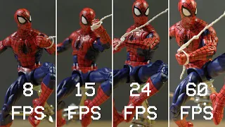 8 vs 15 vs 24 vs 60 in FPS Stop Motion - which is better?