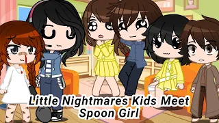 Little Nightmares Kids Meet The Spoon Girl || Ft. Spoon Girl From Ini Comic