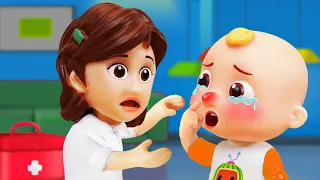 The Boo Boo Song | Ouch! Baby Got Hurt! | CoComelon Play with Toys & Nursery Rhymes | Toys For Kids