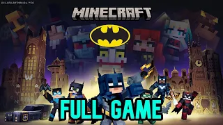 Minecraft x Batman DLC Full Gameplay Playthrough (Full Game)