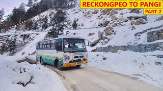 Reckongpeo to Pangi - Snow ride | Kinnaur winter expedition Part-2