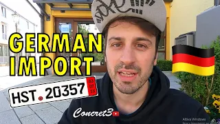 Come IMPORTARE un'auto dalla GERMANIA | Targhe tedesche ? Nessun problema, te le fanno in 20 minuti