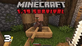 VILLAGER Transportieren und BREEDER in MINECRAFT! (einfach) - Minecraft 1.19 Survival | Folge 3