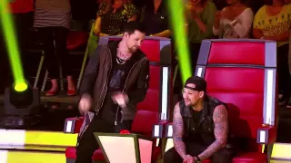 Angus, Ky and Robbie Sing Im A Believer   The Voice Kids Australia 2014