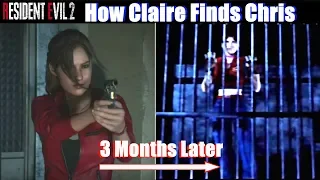 RE2 How Claire Finds Her Brother Chris After Raccoon City - Resident Evil 2 Remake 2019