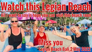 Legian beach || This video will make you want to be in Bali today 🍻#legianbeach #baliupdate #beach