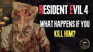 How To Defeat Chainsaw Enemy in Resident Evil 4 Demo