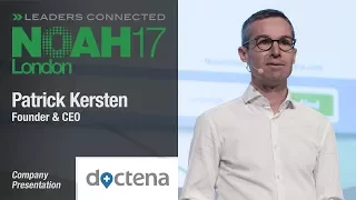 Patrick Kersten, Doctena - NOAH17 London