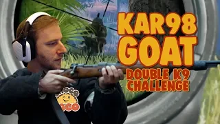 chocoTaco is THE K9 GOAT: A Kar98 Challenge - PUBG Gameplay