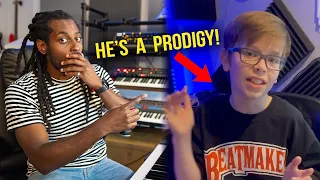 THIS 11 YEAR OLD KID TRANSFORMED MY BEAT INTO THE HARDEST BEAT! *He's a Prodigy!*