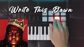 Write This Down - Soulchef (MIDI Keyboard Cover) | Live Looping | Worlde Panda Mini