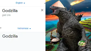 Godzilla in different languages meme (Part 2)