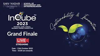 InQube 2023: Grand Finale at Shiv Nadar University, Delhi NCR