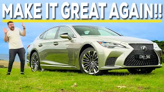 2024 Lexus LS500h Review: MAKE OLD-SCHOOL JDM LUXURY GREAT AGAIN…