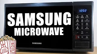 Samsung Microwave Oven 23L with Grill MG23J5133AK / MW5100J - Unboxing & Test