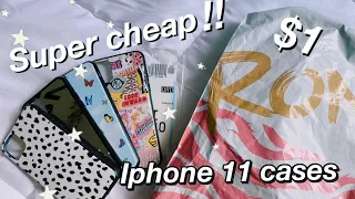 CHEAP Iphone 11 cases (all under $3!) Shein, Romwe