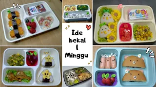 IDE BEKAL ANAK SEKOLAH SIMPLE UNTUK 1 MINGGU jilid 2