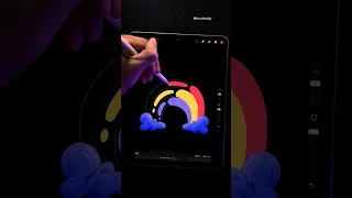 Rainbow Animation Tips in Procreate 🤯🌈 #procreate #animation