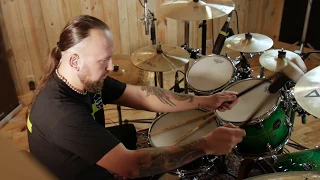 ATANAS VALKOV i KAYAH - 'Czarna Polana' - drum cover