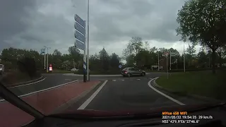 Dashcam Hoogeveen Zuidwoldigerweg Schutlandenweg