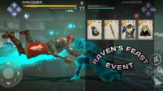 SHADOW FIGHT 3 RAVEN'S FEAST EVENT | SHADOW FIGHT 3 HOW TO BEAT CHAI MASTER !!!