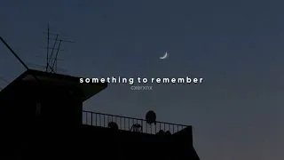 matt hansen - something to remember (sped up + reverb)