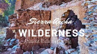 Exploring Ruins. Sierra Ancha Wilderness, AZ