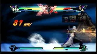 Ultimate Marvel vs Capcom 3 - Dante/Vergil/Strider Combos