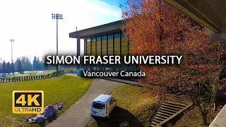 [4K] Simon Fraser University, Canada | Walking Tour | Island Times