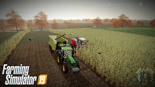 Fs19 Corn Silage | Multiplayer | Farming Simulator 19 | DTEeconomy | Timelapse 18