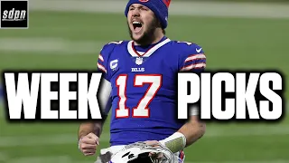 NFL Week 17 Picks, Best Bets & Against The Spread Selections! | Drew & Stew