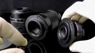 Оптика M42 на фотокамерах Nikon F-Mount - AI адаптер переходное кольцо (распаковка)