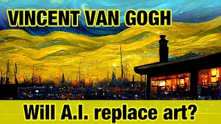 Asking an AI to draw: Vincent van Gogh ART
