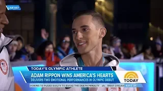 Adam Rippon Today Show Olympic Interview | LIVE 2-17-18