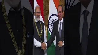 President El-Sisi confers PM Modi with Egypt's highest honour – Order of Nile