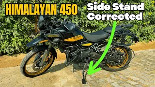 HIMALAYAN 450 Side Stand Issue Resolved - Cost 3000 | #himalayan450