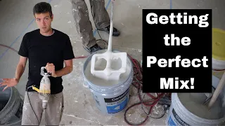 How to Mix Drywall Mud PROPERLY!!!