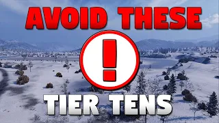 Do NOT PLAY THESE Tanks!!! World of Tanks Console Tank Guide