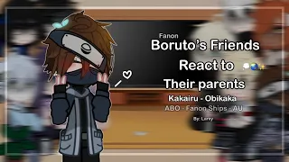 🍂- Menma’s friends react to their parents︱AU - ABO︱Kakairu︱Part 1︱Remake︱BL︱GCRV︱By: Larxy