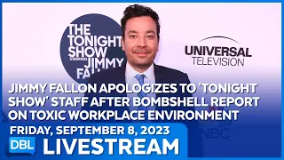 Jimmy Fallon Apologizes for Toxic & Erratic Behavior on 'The Tonight Show' - DBL | Sept 8, 2023