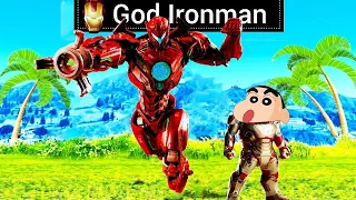 Shinchan Adopted By GOD IRONMAN in GTA 5