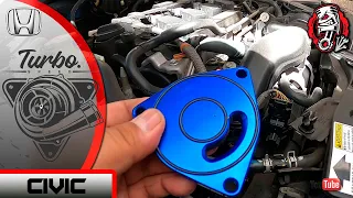 HONDA CIVIC 1.5T COMO INSTALAR VALVULA ALIVIO AL TURBO