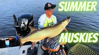 Go To Summer Musky Baits ( Four Fish Day)