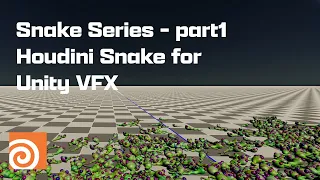 Snake Series part 1 Snake in Houdini