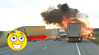 Idiots Laughing at Car Crashes Part 7