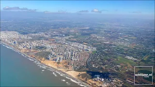 Israel & the Palestinian Territories aerial (+ city names)