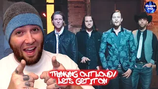 HOME FREE "THINKING OUT LOUD/LET'S GET IT ON" | BRANDON FAUL REACTS